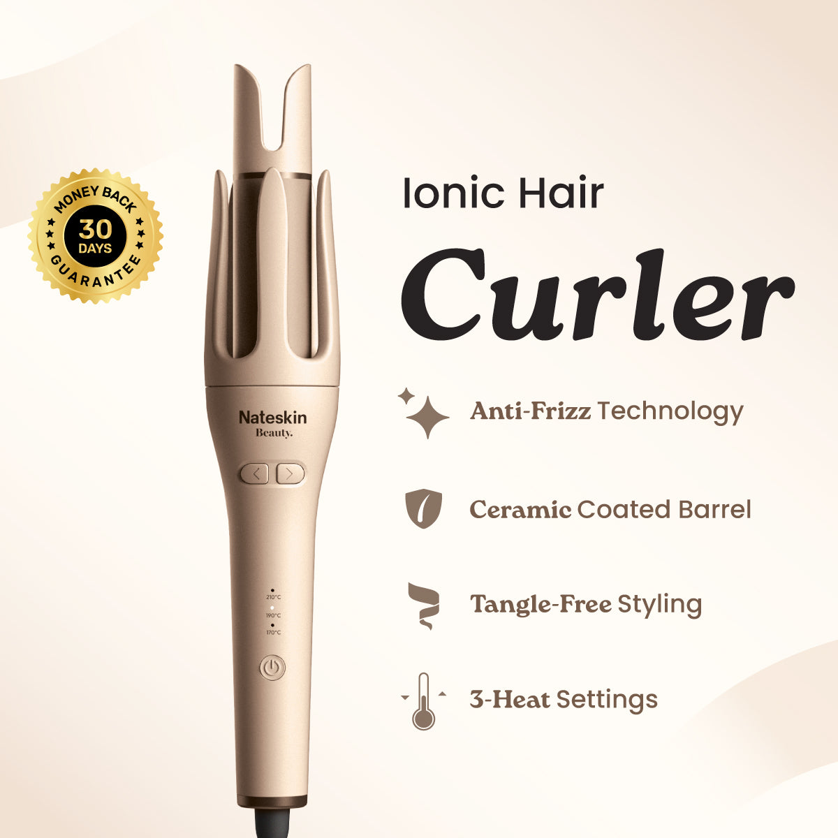 Nateskin Beauty Hair Curler