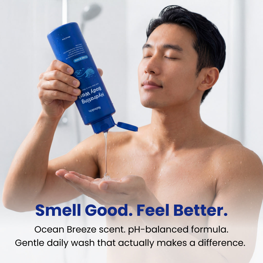 Nateskin Hydrating Body Wash & Stronger Hair Shampoo