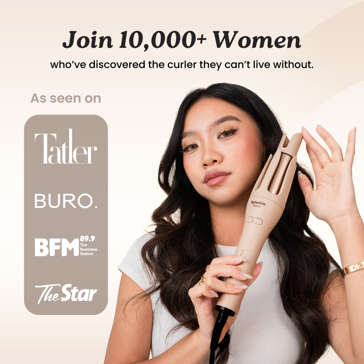 Nateskin Beauty Hair Curler