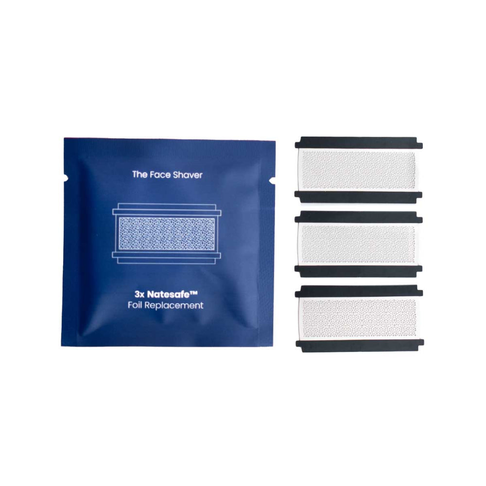 NateSafe™ Replacement Foil for Face Shaver 1.0 (3-Pack)
