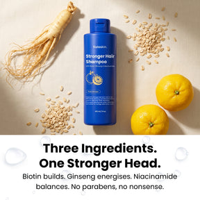 Nateskin Hydrating Body Wash & Stronger Hair Shampoo