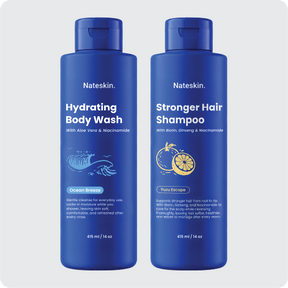 Nateskin Hydrating Body Wash & Stronger Hair Shampoo