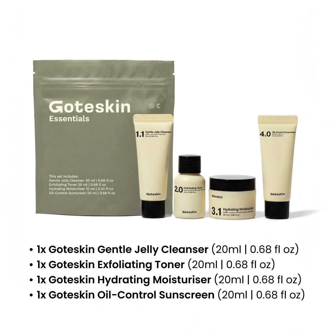 Nateskin X Goteskin Essentials & Shaver Set