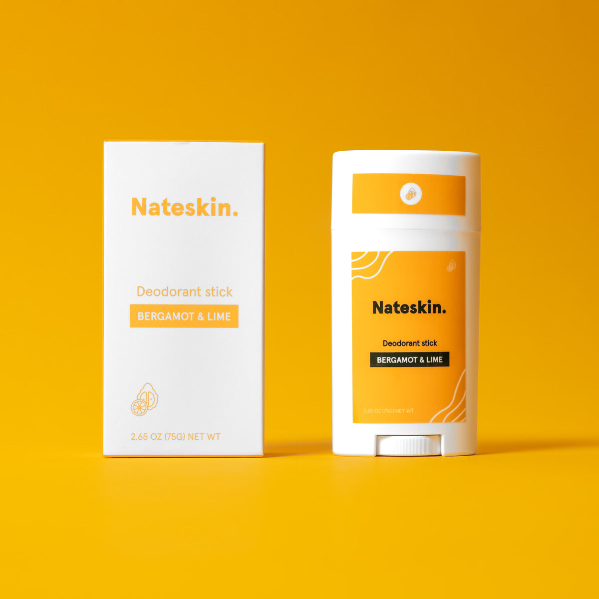 nateskin natural deodorant bergamot and lime variant